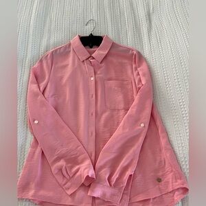 Tommy Hilfiger Pink Button-Up Shirt